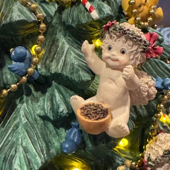 Retired 2001 Danbury Mint The Dreamsicles Christmas Tree Light Up Tested Works - Picture 7 of 12